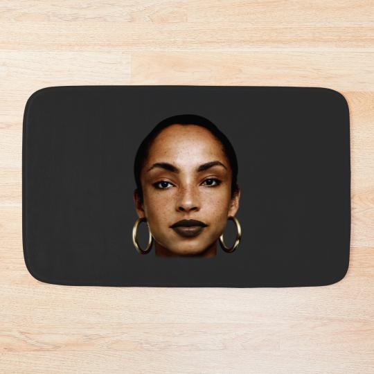 Discover Rare Sade Adu Face Bath Mats Collection Singer Unisex Bath Mats