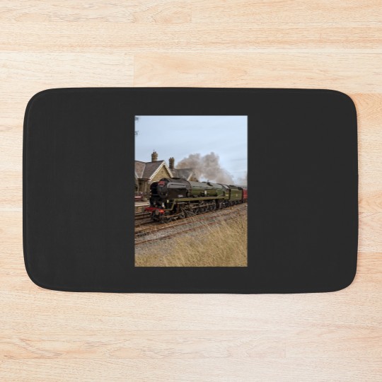 Discover Steam train over Yorkshire moors Bath Mats