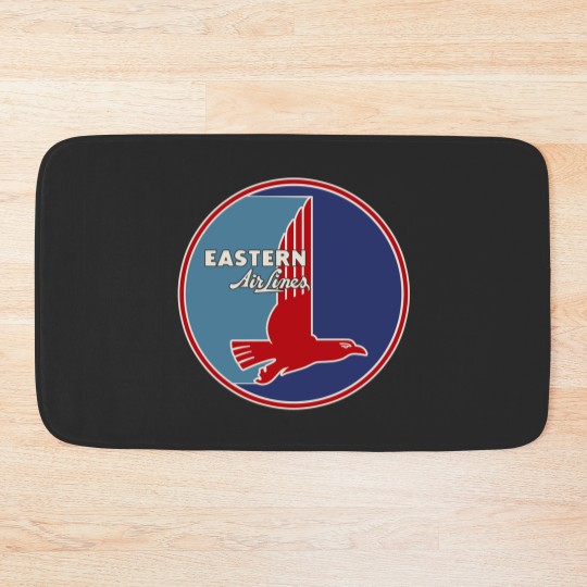 Discover Eastern Airlines Vintage Logo  Defunct Airline Logo  20 Bath Mats