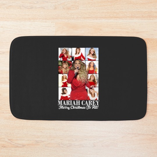 Discover Mariah Carey Christmas Bath Mats - Merry Christmas One and All Tour 2023