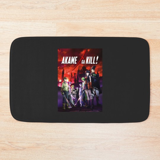 Discover Akame Ga Kill Anime Bath Mats