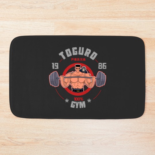 Discover Toguro Gym Bath Mats