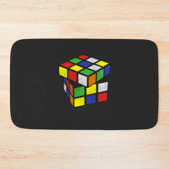 Discover Original Rubik's Cube Bath Mats