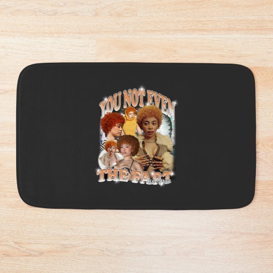 Discover Ice Spice, You Not Even The Fart, Gift Meme Funny Bath Mats