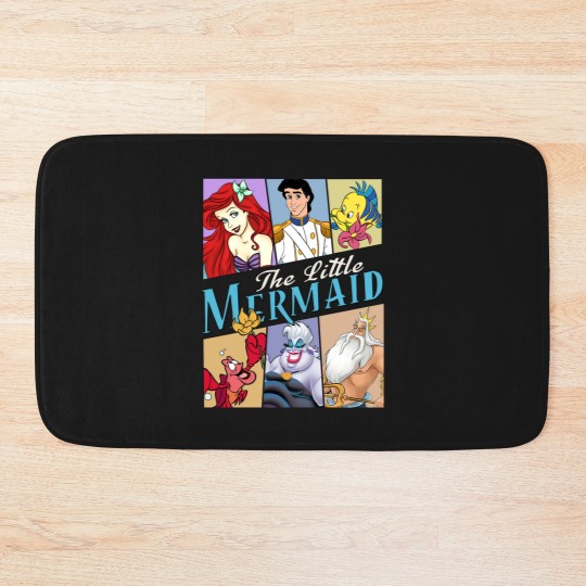 Discover Vintage Little Mermaid  Bath Mats