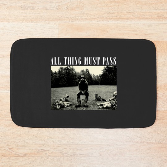 Discover George Musician All Thing Must Pass Harrison Third Studio Album English Rock Musician Harrison Bath Mats