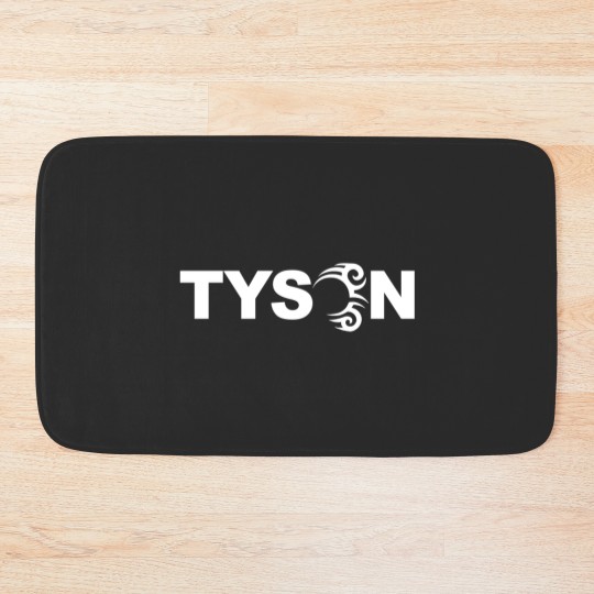 Discover Mike Tyson Tattoo Graphic Unisex Bath Mats