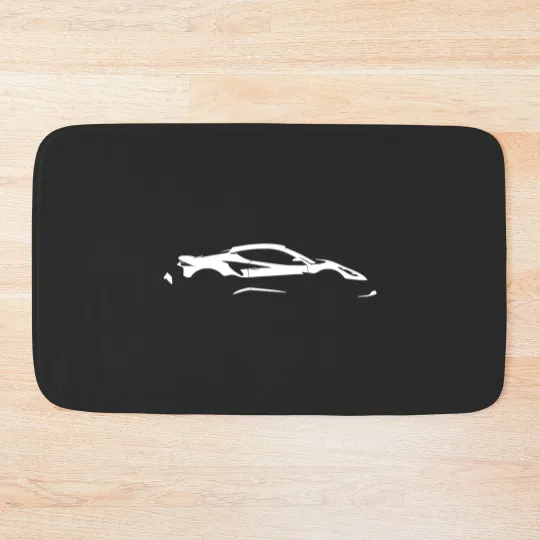 Discover Lotus Emira Silhouette white Bath Mats