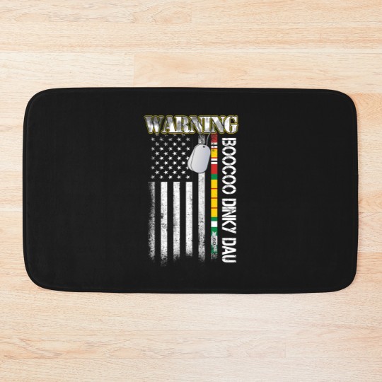 Discover Vietnam Veteran Bath Mats