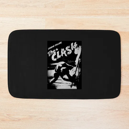 Discover The Clash Bath Mats, London Calling Clash Vintage Unisex Bath Mats