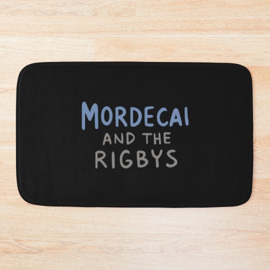 Discover Mordecai and the Rigbys Ringer Bath Mats, The Regular Show Bath Mats, Unisex Ringer Bath Mats