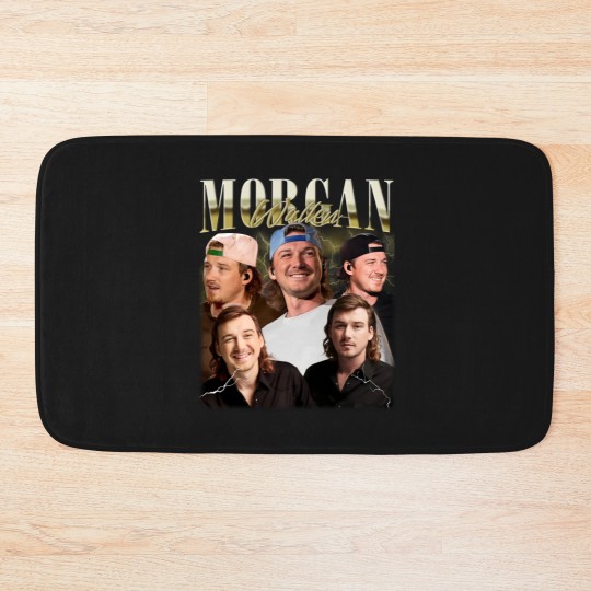Discover Vintage Wallen Bath Mats, Wallen vintage Bath Mats, Country Music Bath Mats, Morgan Western Tour Bath Mats