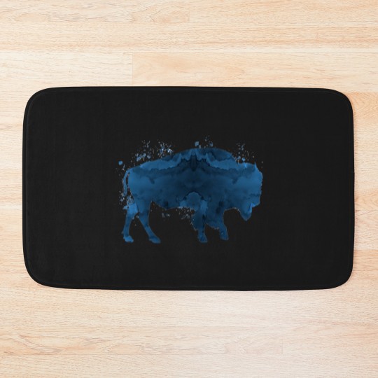 Discover Buffalo / Bison Bath Mats