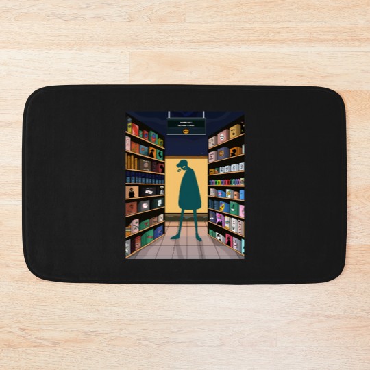 Discover 4142 In The Supermarket Bath Mats