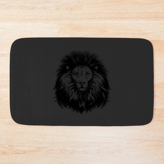Discover lion_with_big_hair Bath Mats