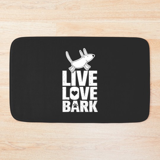 Discover Live - Love - Bark Bath Mats