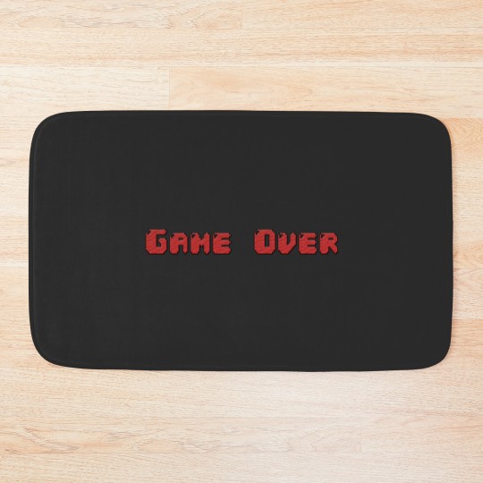 Discover Game Over Bath Mats