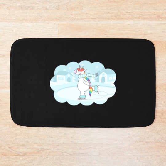 Discover Unicorn Xmas 2017 Bath Mats High Quality