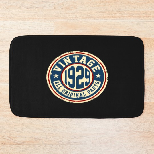 Discover Vintage 1929 All Original Parts Bath Mats