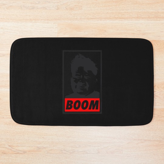 Discover Kim Jong Un Boom Bath Mats