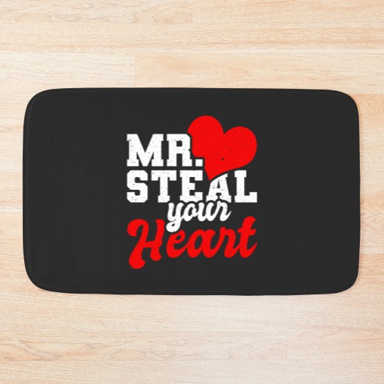 Discover Mr Steal Your Heart Valentines Day Bath Mats Bath Mats