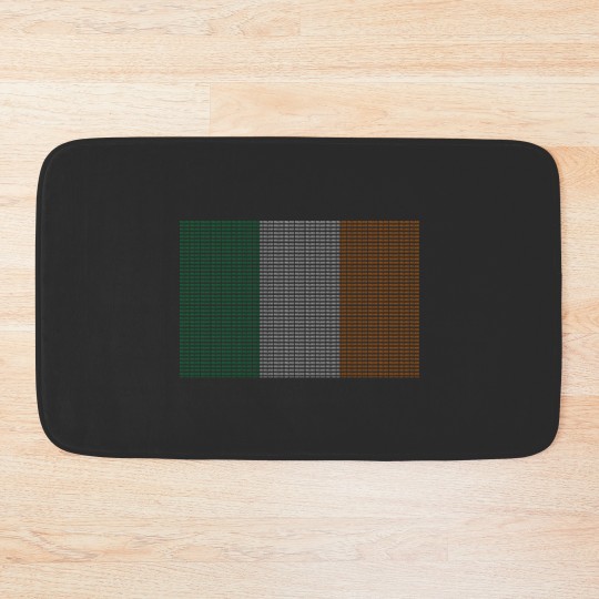 Discover Irish flag Bath Mats