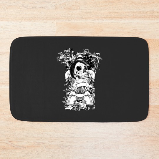 Discover Skull Bath Mats