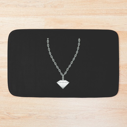 Discover gemstone diamond necklace jewelry gold choker rich Bath Mats