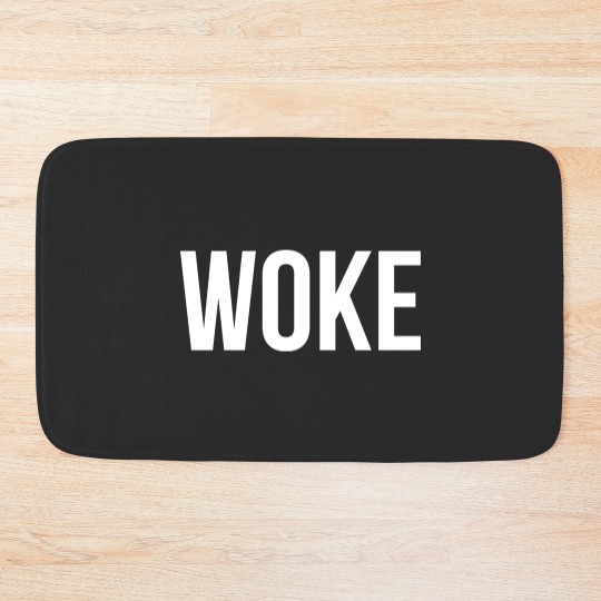 Discover Woke, Black Lives Matter, No Justice Bath Mats