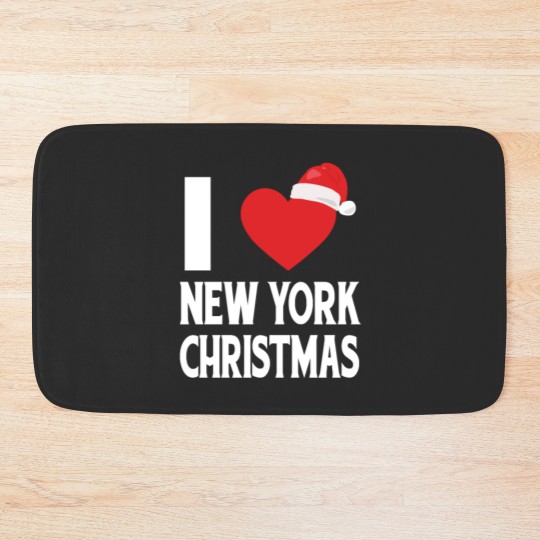 Discover Christmastime is here in New York City Bath Mats