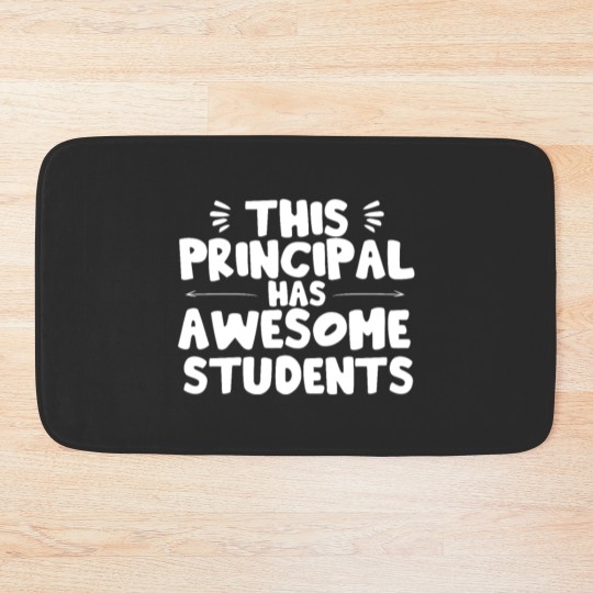 Discover This Principal Has Awesome Students School Bath Mats