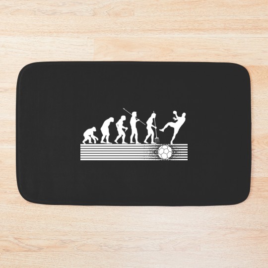 Discover Handballers Handball game Handballplayer Handball Bath Mats