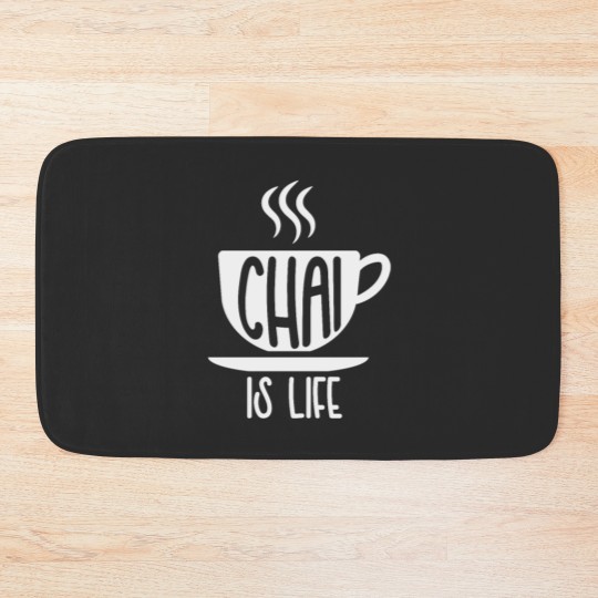 Discover Chai Spice Tea Coffee Lover Black Tea Masala Milk Bath Mats
