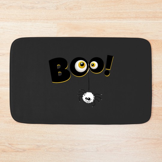 Discover happy Halloween, Halloween party, funny Halloween Bath Mats