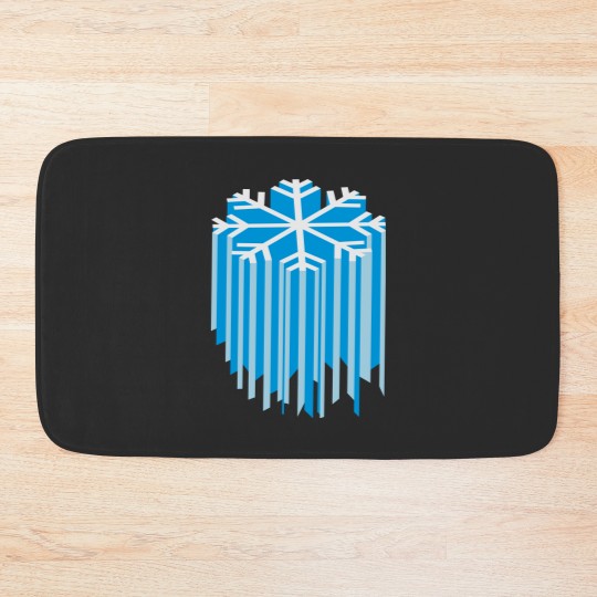 Discover Snowflake 3D Bath Mats