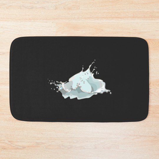 Discover Water Splash Bath Mats