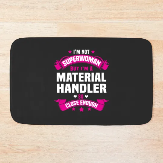 Discover Material Handler Bath Mats