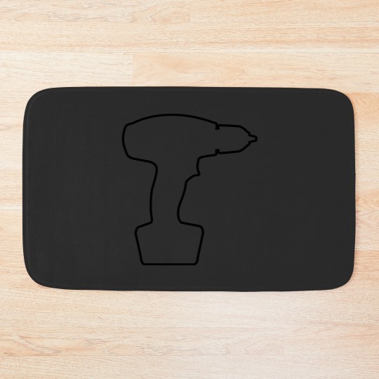 Discover cordless screwdriver Bath Mats