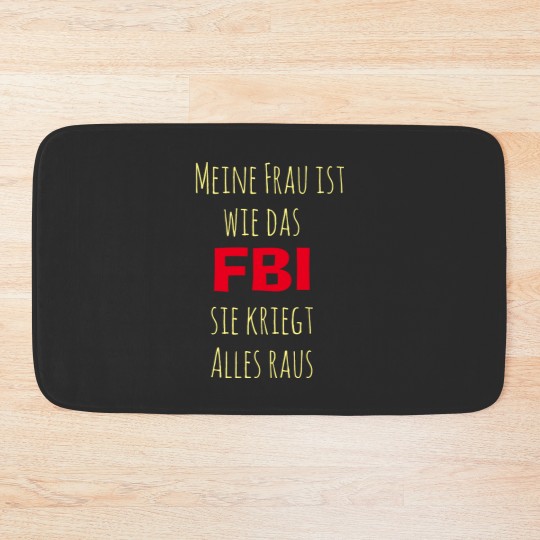Discover Women and the FBI Bath Mats