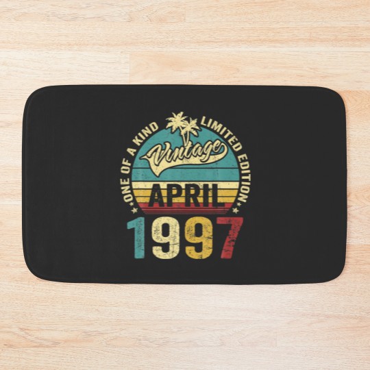 Discover Vintage 25 Years Old April 1997 Decorations 25Th B Bath Mats