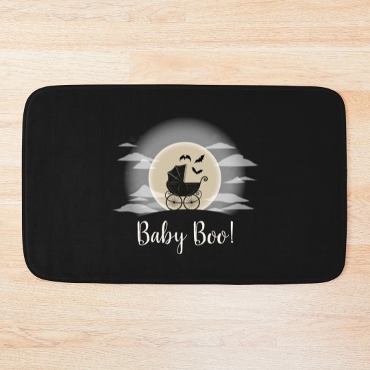 Discover Gothic Baby Shower Halloween Carriage Bath Mats