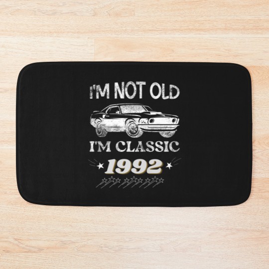 Discover Mens 30Th Birthday I'm Not Old I'm Classic, Funny Bath Mats