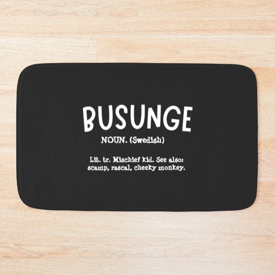 Discover Fun 'Busunge' Swedish Boys' Bath Mats