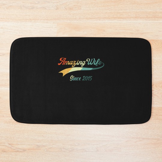 Discover 7Th Wedding Aniversary Gift For Her Amazing Wife S Bath Mats
