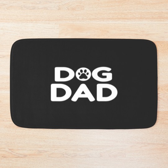 Discover Mens Dog Dad - Dog Lover Bath Mats