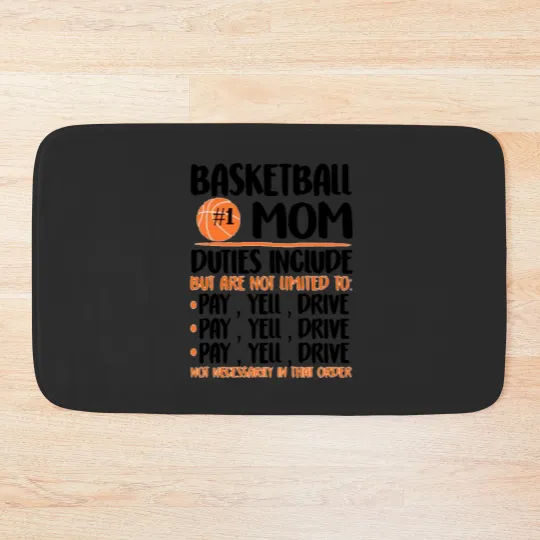 Discover Sport Lover | Basketball Mom For Players Bath Mats
