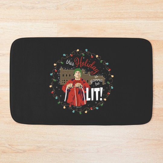 Discover Christmas Vacation | This Holiday is Gonna Be Lit Bath Mats