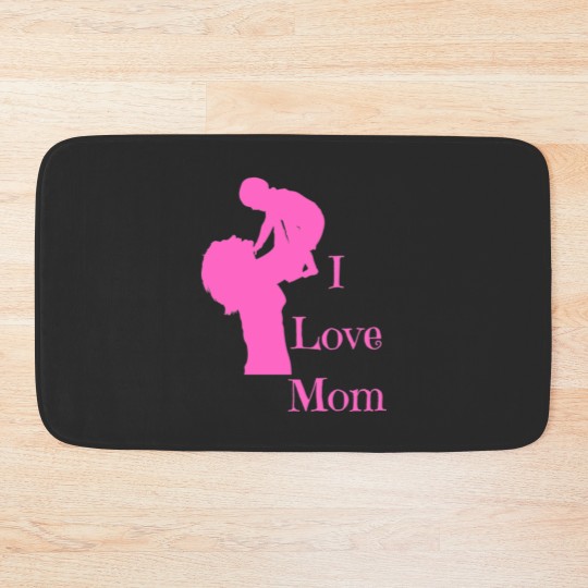 Discover I love mom Bath Mats