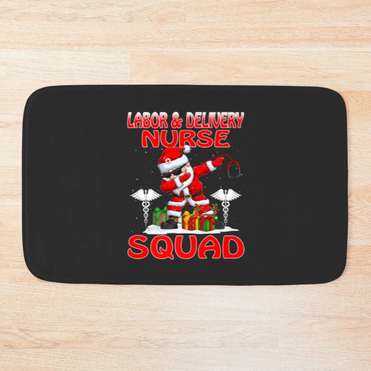 Discover Christmas Labor Bath Mats