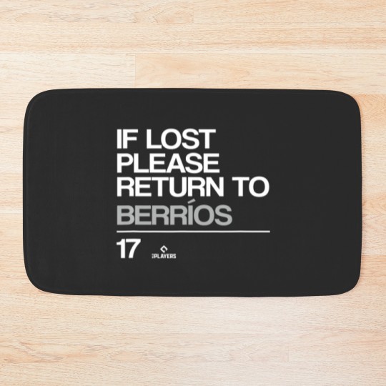 Discover Lost Return To Jose Berrios Funny Toronto Baseball Bath Mats